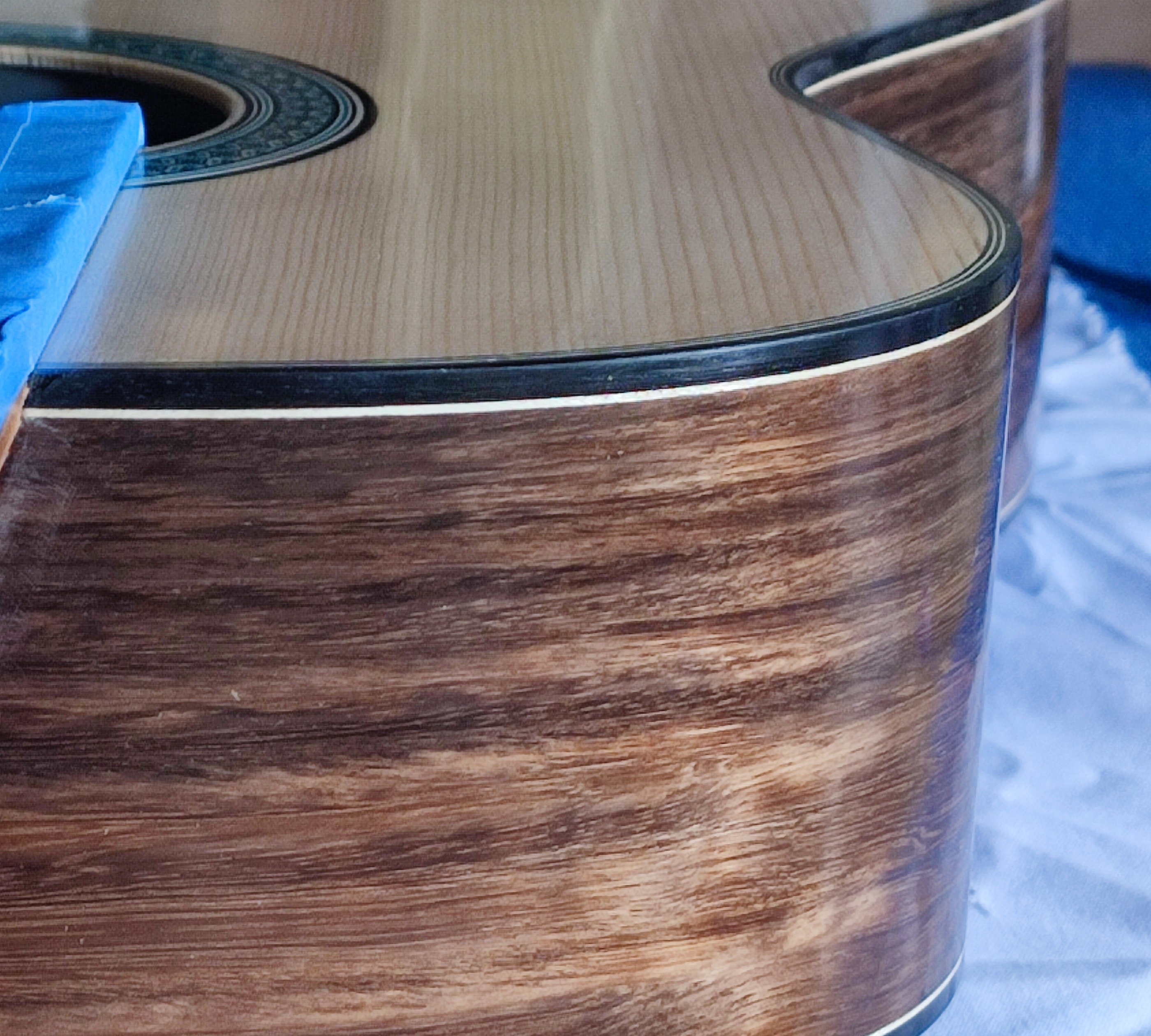 Guitar No.3 — spruce top, aged eucalyptus sides